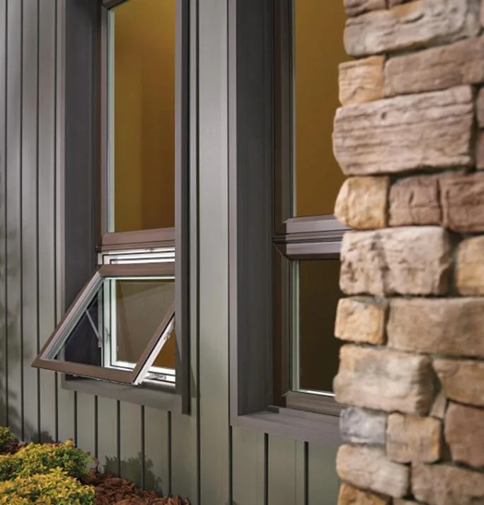 ProVia window installation on Omaha home by Royalty Roofing and Siding