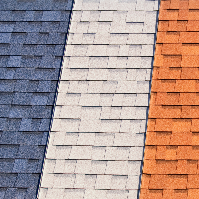 colors and types of shingles
