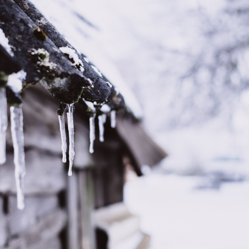 picture of ice dams