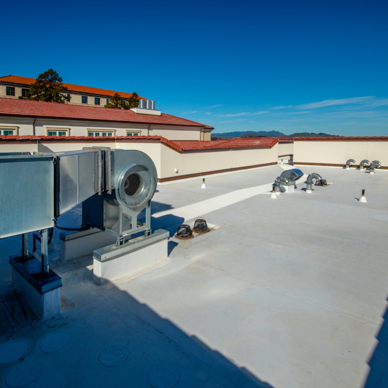 commercial slope roof